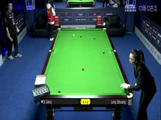 斯诺克世界公开赛第一轮斯佳辉2-5龙泽煌20240318