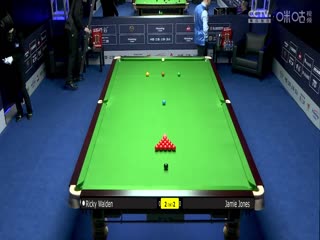 斯诺克世界公开赛第一轮詹姆·琼斯4-5里奇·沃顿20240318