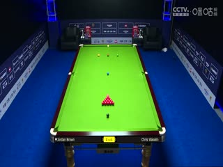 斯诺克世界公开赛64进32克里斯·沃克林5-4乔丹·布朗20240319