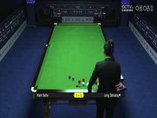 斯诺克世界公开赛32进16马克·塞尔比5-2龙泽煌20240320
