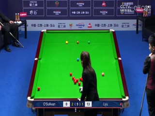 斯诺克世界公开赛32进16罗尼·奥沙利文5-2吕昊天20240320
