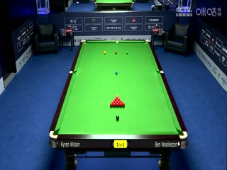 斯诺克世界公开赛16进8凯伦·威尔逊5-4本·沃拉斯顿20240321