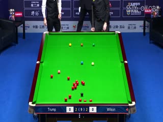 斯诺克世界公开赛四分之一决赛贾德·特鲁姆普5-2凯伦·威尔逊20240322（李照）