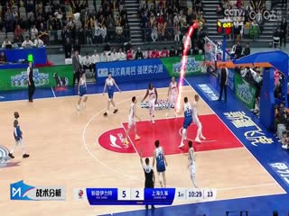 CBA常规赛第46轮新疆伊力特VS上海久事20240322（李天宇、陈正昊、魏欣怡）