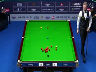 斯诺克世界公开赛半决赛贾德·特鲁姆普6-2杰克逊·佩吉20240323（李照）