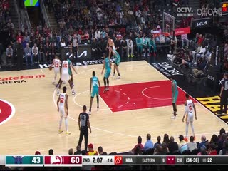 NBA常规赛黄蜂VS老鹰20240324