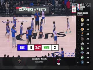 NBA常规赛76人VS快船20240325