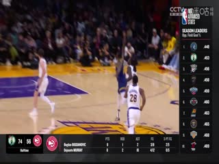NBA常规赛凯尔特人VS老鹰20240326