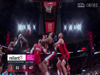 NBA常规赛开拓者VS火箭20240326