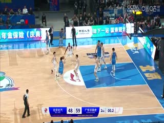 CBA常规赛第48轮北京北汽VS广东华南虎20240327（杨健、李根、佳依）