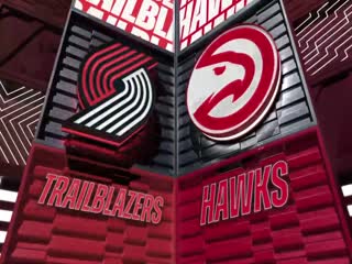 NBA常规赛开拓者VS老鹰20240328