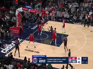 NBA常规赛活塞VS奇才20240330