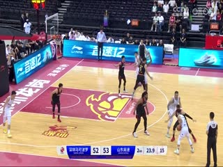 CBA常规赛第50轮深圳马可波罗VS山东高速20240330