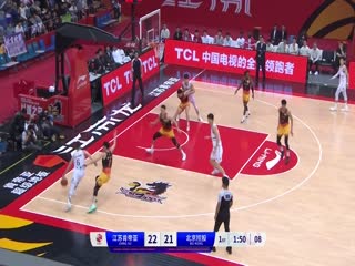 CBA常规赛第50轮江苏肯帝亚VS北京控股20240330
