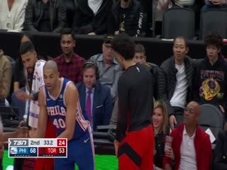 NBA常规赛76人VS猛龙20240401