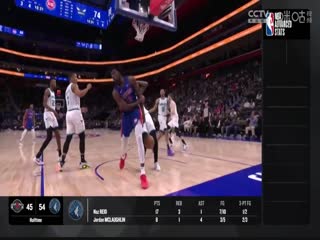 NBA常规赛火箭VS森林狼20240403