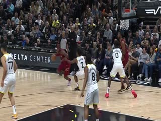 NBA常规赛骑士VS爵士20240403