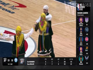 NBA常规赛雄鹿VS奇才20240403