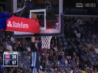NBA常规赛活塞VS灰熊20240406