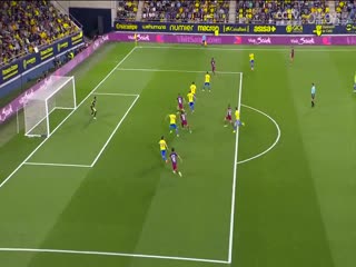 西甲联赛加的斯VS巴塞罗那20240414