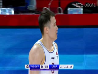 CBA季后赛12进8深圳马可波罗VS北京控股20240415