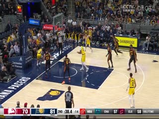 NBA常规赛老鹰VS步行者20240415