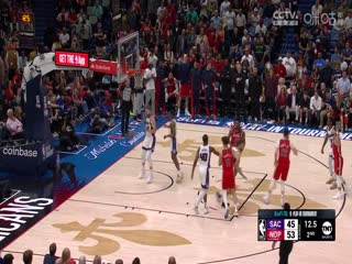 NBA附加赛国王VS鹈鹕20240420