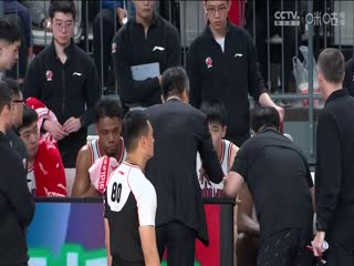 CBA季后赛四分之一决赛新疆伊力特VS广州龙狮20240421