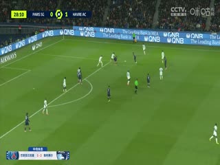 法甲联赛巴黎圣日耳曼VS勒阿弗尔20240428