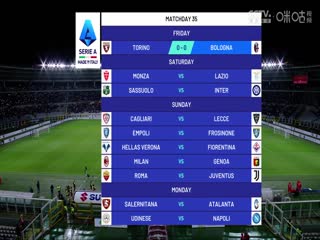 意甲联赛都灵VS博洛尼亚20240504