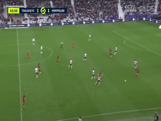 法甲联赛图卢兹VS蒙彼利埃20240504