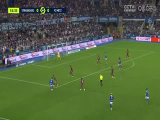 法甲联赛斯特拉斯堡VS梅斯20240513