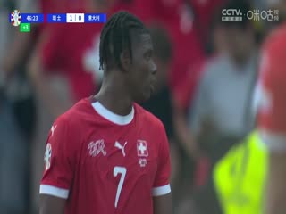 欧洲杯八分之一决赛瑞士VS意大利20240630