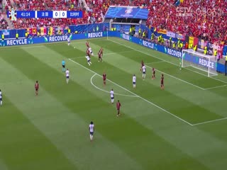 欧洲杯八分之一决赛法国VS比利时20240702