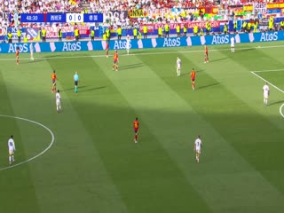 欧洲杯四分之一决赛西班牙VS德国20240706