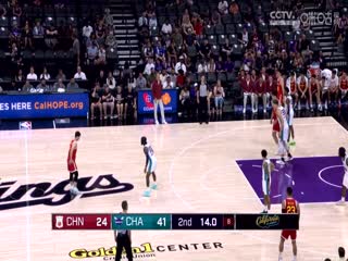 NBA夏季联赛加州经典赛中国男篮VS黄蜂20240708