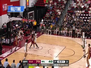 NBA夏季联赛雷霆VS热火20240716