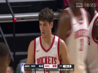 NBA夏季联赛森林狼VS火箭20240719