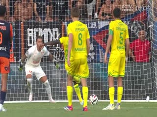 法甲联赛蒙彼利埃VS南特20240901