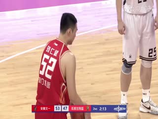 NBL半决赛G2安徽文一VS石家庄翔蓝20240902