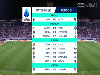 意甲联赛博洛尼亚VS亚特兰大20240929