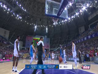 CBA季前赛北京北汽VS浙江广厦20241003