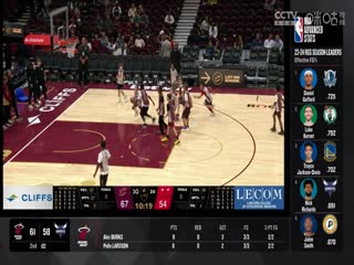 NBA季前赛公牛VS骑士20241009