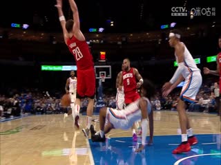 NBA季前赛火箭VS雷霆20241010