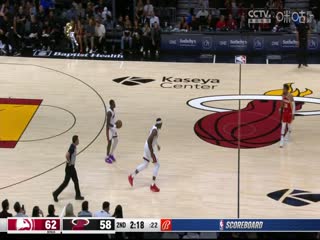 NBA季前赛老鹰VS热火20241017