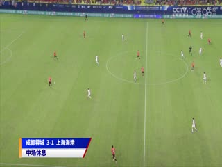中超联赛成都蓉城VS上海海港20241018