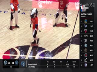 NBA常规赛国王VS爵士20241030