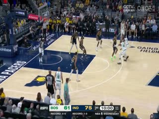 NBA常规赛凯尔特人VS步行者20241031