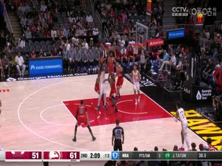 NBA常规赛公牛VS老鹰20241110