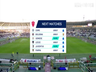 意甲联赛都灵VS蒙扎20241124